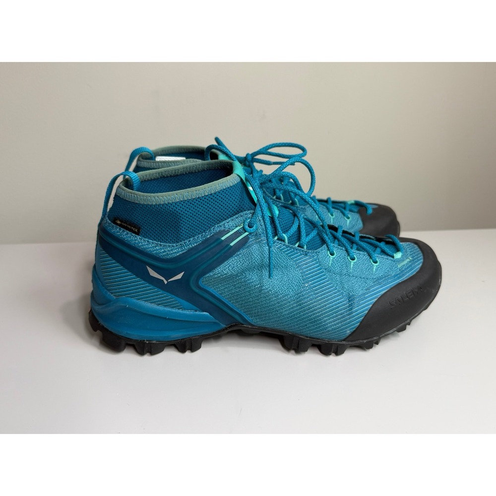 Salewa Alpenviolet GTX‎ Womens Hiking Boots Malta Lagoon Green 61345 8737 Size 8